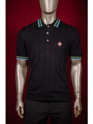 Havlu Kumaş Erkek Polo T-Shirt Nw