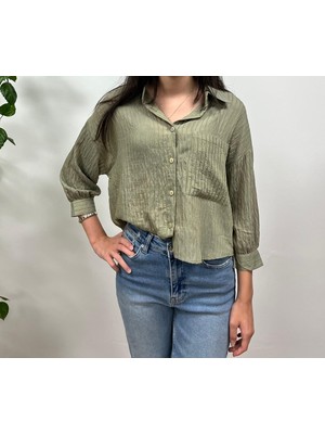 Vazıradk Cep Detaylı Gömlek