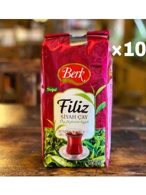 Berk Çay Filiz 500 gr × 10