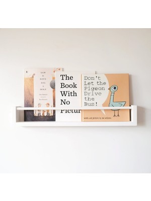 1x 50CM Mdf Baby Room Organizer Eğitici Montessori Raf Kitaplık  Baharatlık Banyo Düzenleyici