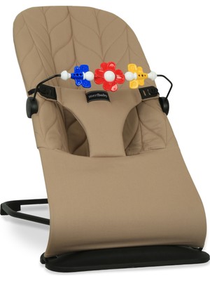 Merfbaby Oyuncaklı Ana Kucağı Kahve 0-24 Ay İçin Ergonomik Tasarım ve Kolay Katlanabilir