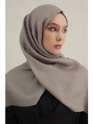 Lyocell Naia Üçgen Monogram Şal 5 - 20