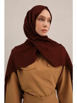 Lyocell Naia Üçgen Monogram Şal 5 - 32