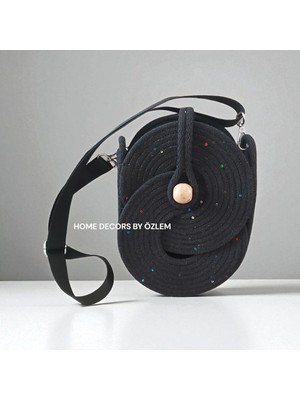 Hasır Omuz Çantası Telefon Çantası Günlük Çanta El Emeği Handmade