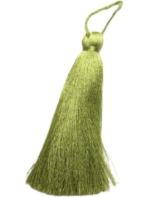 Püskül Tekli 5 cm 1 Adet Fıstık Yeşili