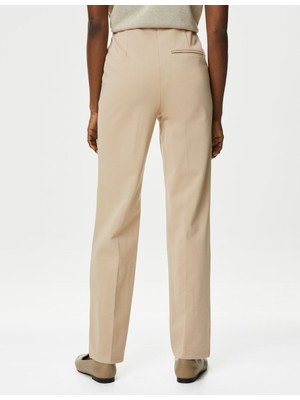 Marks & Spencer Straight Leg Örme Pantolon