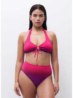 Chantelle Pembe - Mor Kadın Bikini Alt C12VC5 Chantelle Pulp