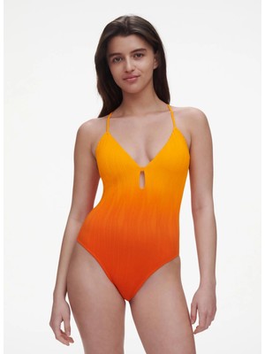 Chantelle Turuncu - Sarı Kadın Mayo C12VUA Chantelle Pulp