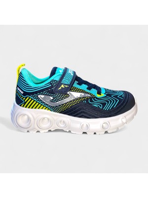 Joma Rase Jr 2503 Lacivert-Turkuaz Çocuk Spor Ayakkabı