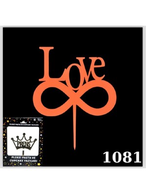 Kırmızı Pleksi Love