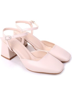 Papuç Sepeti SB-100 Kadın Klasik 7 cm Topuklu Kadın Ayakkabı