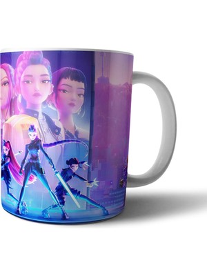 Pixxa Kpop Demon Hunters Kupa Bardak Model 1