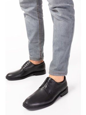 Hakiki Deri, Klasik,4 Mevsim Erkek Ayakkabı ( Iç Dış Deri )