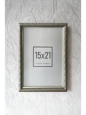 A5 Boyutunda (15X21) 2mm Kalınlığında Mat Camlı Desenli Çerçeve