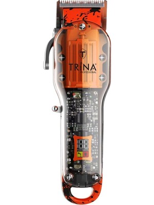 Turuncu Profesyonel Saç Kesme Makinesi, Kesim Kolaylığı ve Hızlı Sonuç