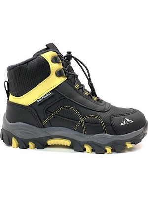 Cool 25C.ALFA Siyah Lastikli Anatomik Erkek Çocuk Spor Bot