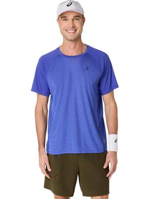 Asics Match Actibreeze Ss Top Erkek Performance Black Kısa Kollu Tshirt 2041A320-400