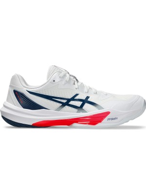 Asics Sky Elite Ff 3 Erkek Beyaz-Turuncu Voleybol Ayakkabısı 1051A080-104