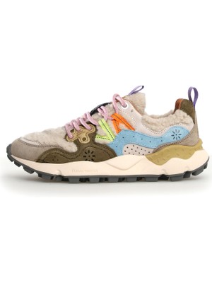 Flower Mountain Çok Renkli Kadın Nubuk Sneaker 1E10 - [001-2017817-30]