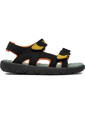 Timberland Siyah Erkek Çocuk Sandalet TB0A43EAEDN1-PERKINS Row Backstrap