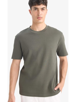 DeFacto %100 Pamuk Basic Tişört E7961AX25AU