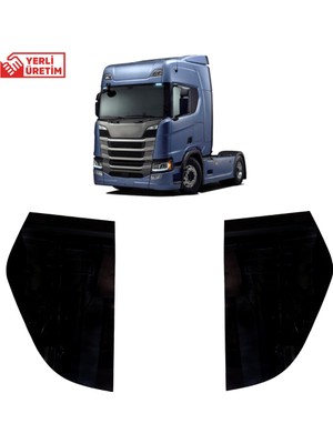 Yan Yatak Pleksi Scanıa 2018-> Cam Görünümlü Pleksi Malzeme Parlak 4mm Araca Özel