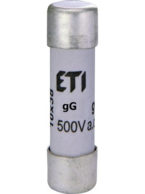 Eti CH10GG-8A ,10X38MM 8A Gg/yavaş Kartuş Sigorta