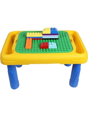 Birlik Oyuncak Masa Seti ve Bloklar