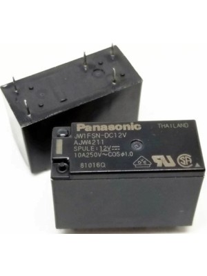 Panasonic JW1FSN-DC12V ,12VDC 1A/10A Ince-5-Pin Röle