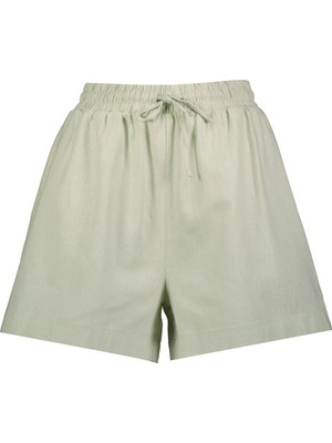 Loft Kadın Regular Fit Penye Şort LF2038408 Mınt Green