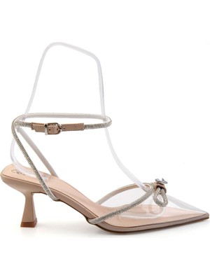 Nude  Kadın Abiye Ayakkabı K01231080409