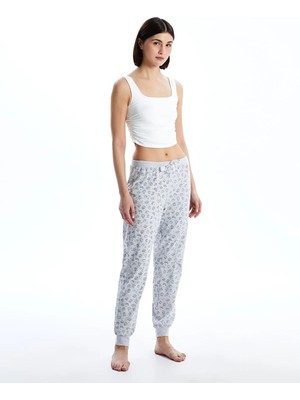 Lcw Dream  Beli Lastikli Baskılı Kadın Jogger Pijama Altı  (W5)