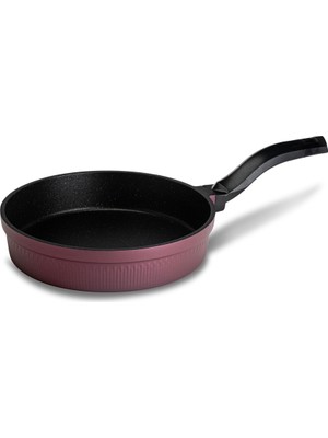Cem Granit Master Döküm Mürdüm 24 cm Tava