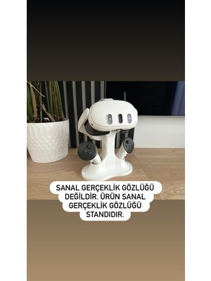 Dlc 3d Design Meta Quest 3 / 3s ve Quest 2 Için Vr  Standı, Oculus Meta Quest Vr Standı, Vr Gözlük Standı