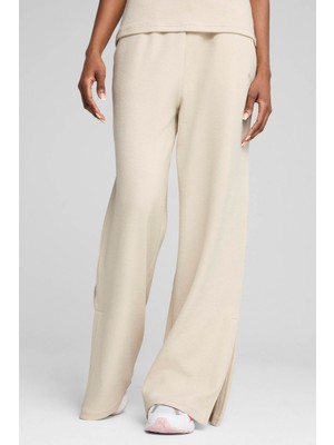 Puma HER High-Waist Sweatpants Bej Kadın Eşofman Altı