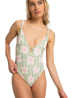 Roxy Hibiscus Daze One Piece Kadın Mayo