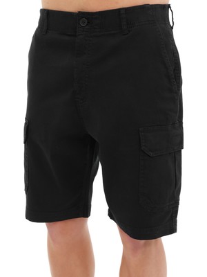 Lee Cargo Non Denim Şort Siyah Erkek Şort