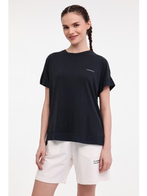 Lumberjack WL REGINA 11LYG33 5FX Siyah Kadın Kısa Kol T-Shirt