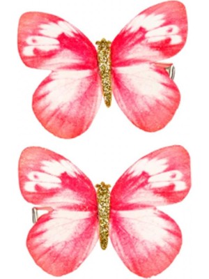 Kırmızı Kelebek - Saç Tokası