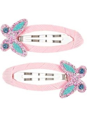 Simli Kelebek Klipsli Toka