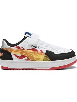 Puma Caven 2.0 Hot Wheels Beyaz Erkek Çocuk Sneaker