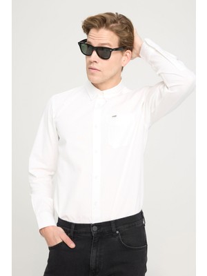 Wrangler Uzun Kollu Gömlek White