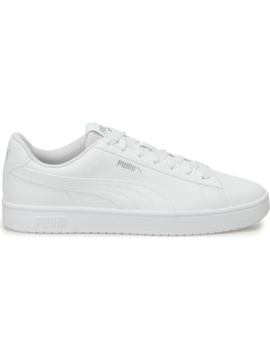 Puma Rickie Classic Beyaz Erkek Sneaker Suni Deri ve Kauçuk Malzemelerle Şık Tasarım