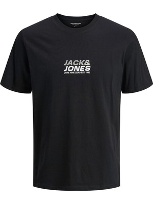 Only & Sons Jcotarmac Brandıng Tee Ss Crew Neck Fst Siyah-2