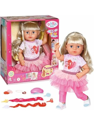 Mga Entertainment 833018 Baby Born Kız Kardeş Bebeği  43 cm