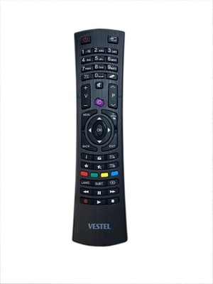 Vestel RCA4891 Televizyon Kumandası Siyah Renk Uyumlu Vestel Markası İçin Pratik Kontrol