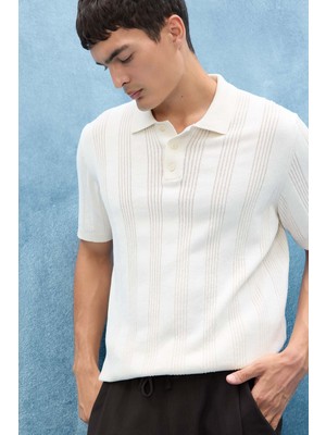DeFacto %100 Pamuk Polo Tişört F7133AX25SM