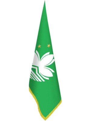 Asilmeydan Makao Bayrağı - Ofis-Makam-Toplantı Odaları - Saçaklı Makam Bayrağı