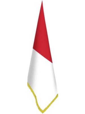 Asilmeydan Endonezya Bayrak - Ofis-Makam-Toplantı Odaları - Saçaklı Makam Bayrağı