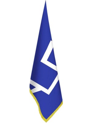 Asilmeydan Akkoyunlular Bayrağı -Ofis -Makam-Toplantı Odaları - Saçaklı Makam Bayrağı